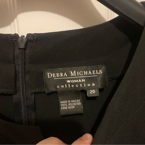 20 Debra Michaels Collection Black Women’s Dress. 90’s retro - Picture 5 of 6